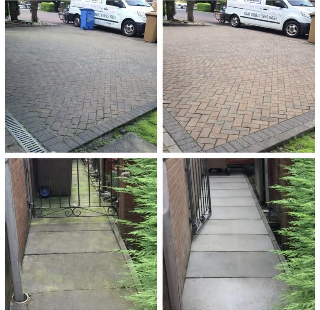 Greater Manchester Exterior Cleaning work